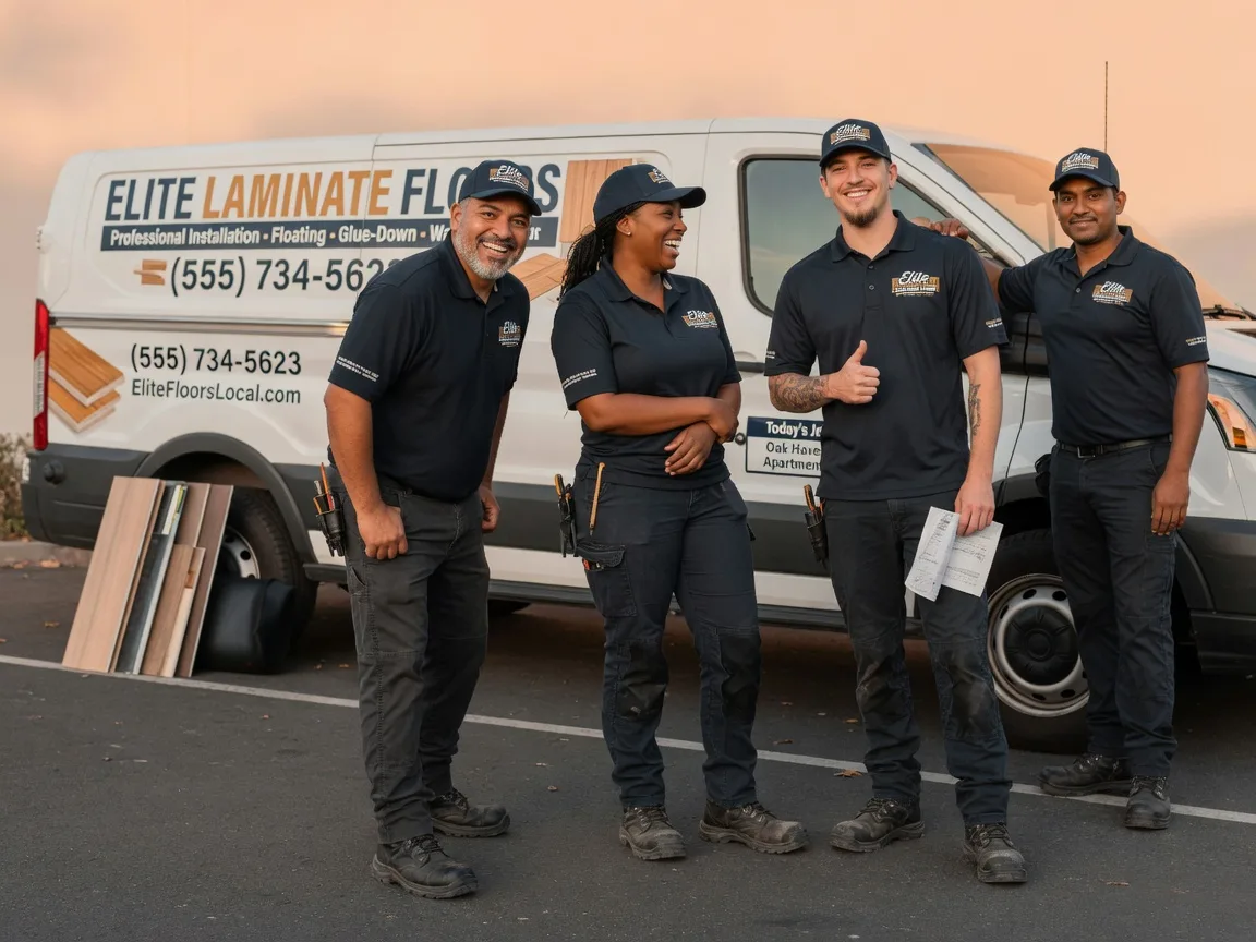 Laminate flooring installation company in Oakley, KS